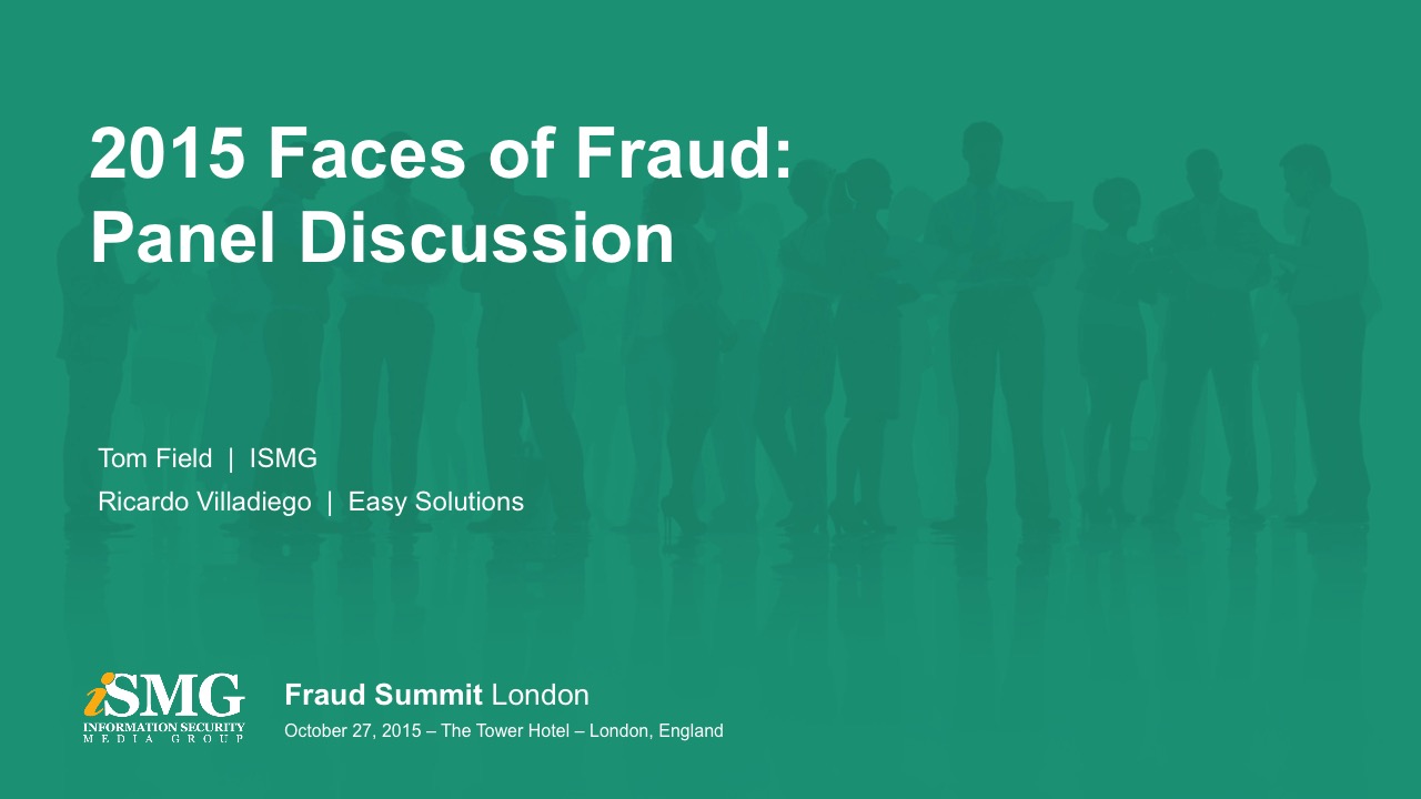 2015 Faces of Fraud - London