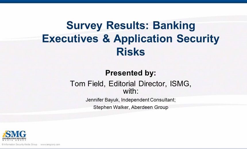 Banking IT Executives & Application Security Risks in 2009