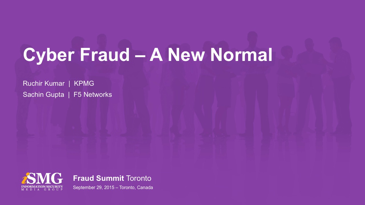 Cyber Fraud - the New Normal and First Party Fraud