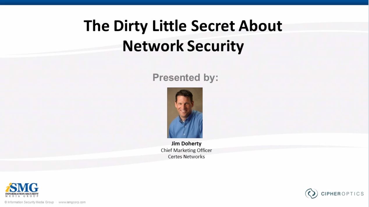 The Dirty Little Secret About Network Security