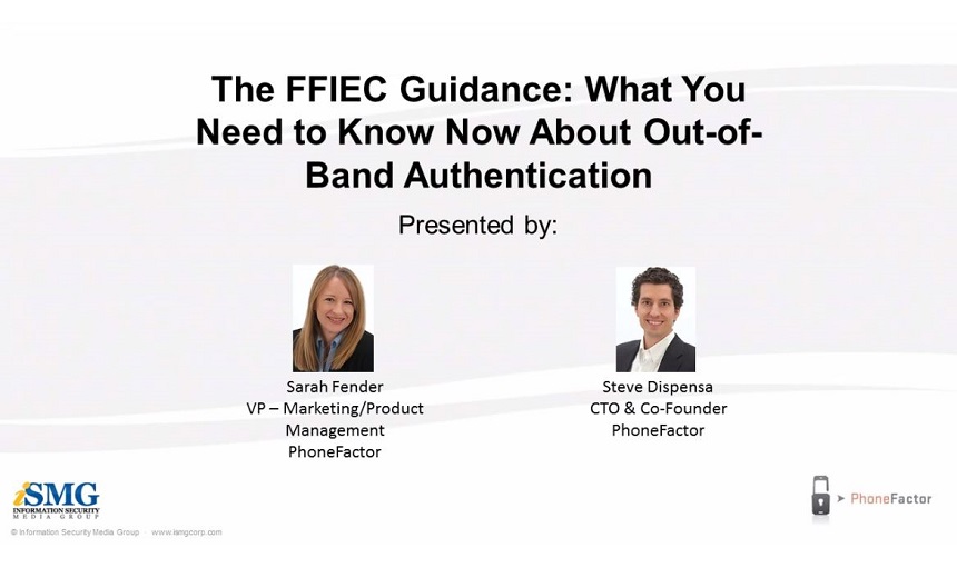 The FFIEC Guidance: What You Need to Know Now About Out-of-Band Authentication