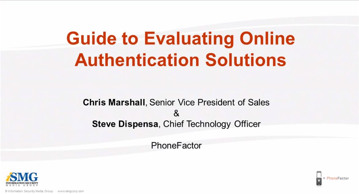 Guide to Evaluating Two-Factor Authentication Solutions