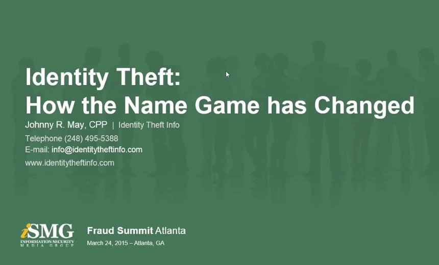 Identity Theft: How the Name Game Has Changed