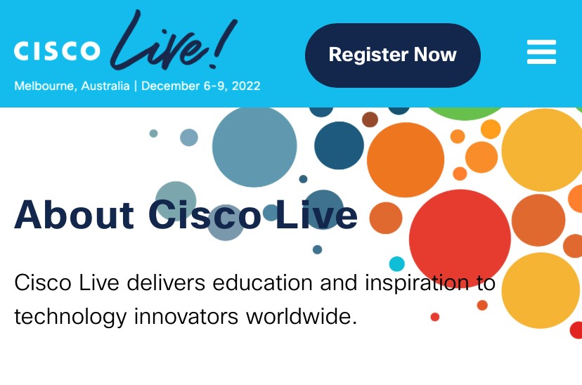 IN-PERSON EVENT: Join us for Security Innovation Day @ Cisco Live!