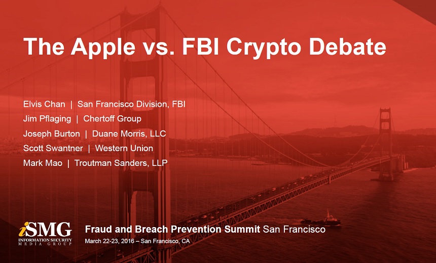 Panel: The Apple vs. FBI Crypto Debate