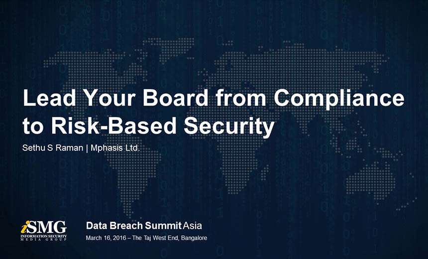 Lead your Board from Compliance to Risk-Based Security