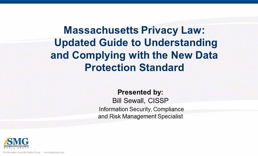 Massachusetts Privacy Law Update: A Guide to Understanding and Complying with this New Data Protection Standard