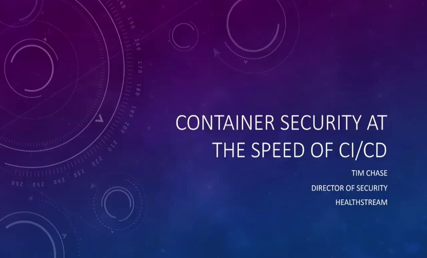 OnDemand Webinar: Container Security at the Speed of DevOps
