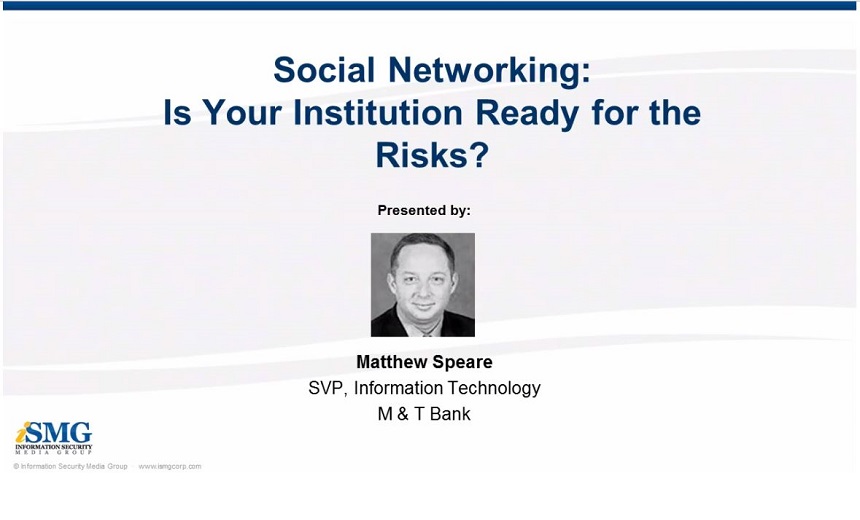 Social Networking: Is Your Institution Ready for the Risks?
