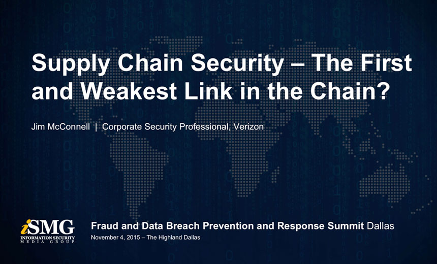 Supply Chain Security - The First and Weakest Link in the Chain?