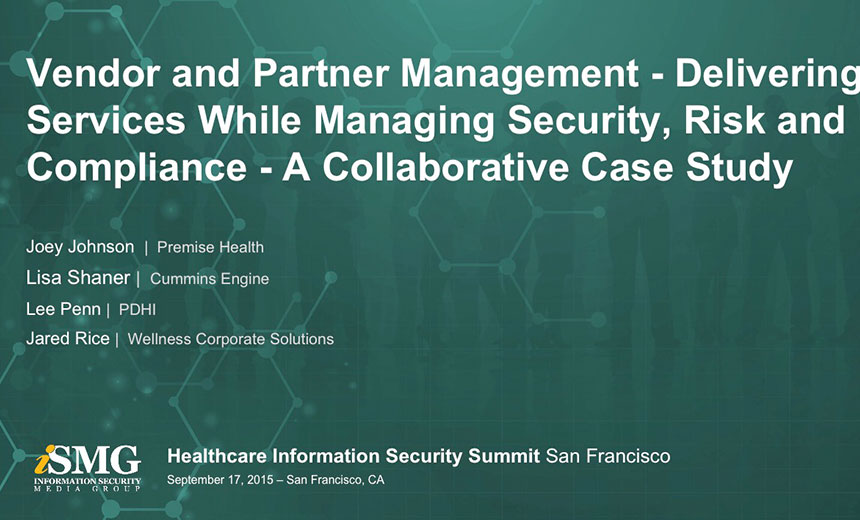 Vendor and Partner Management - Delivering Services While Managing Security, Risk and Compliance - A Collaborative Case Study